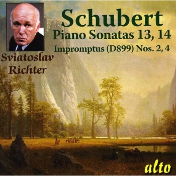 image of Sviatoslav Richter - Schubert: Piano Sonatas 13, 14/Impromptus (D 899) Nos. 2, 4 CD