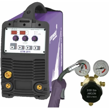 Image of XTM 201I Single Phase MIG Inverter Welder Package - Parweld