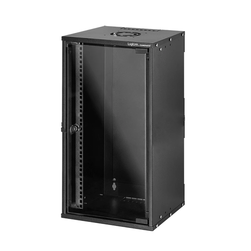 Image of LogiLink 10" Wall Mount Cabinet EconLine. 9U. black
