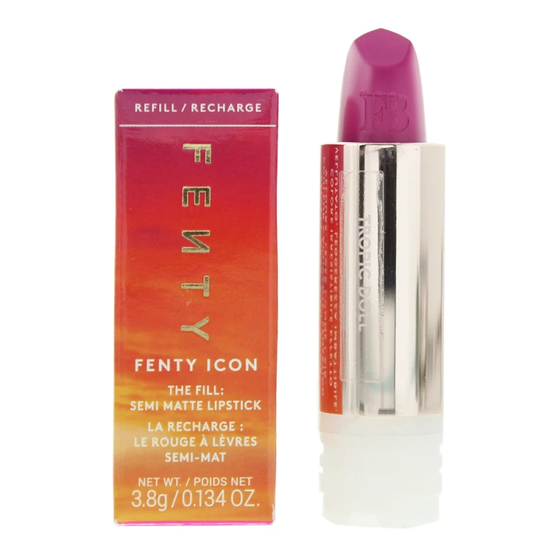 Image of Fenty Beauty Icon The Fill Semi-matte Refillable Tropic Doll Lipstick 3.8g