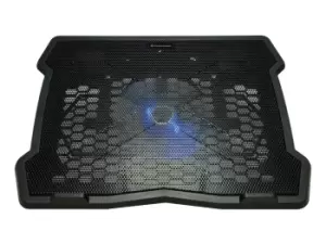 image of Conceptronic THANA05B notebook cooling pad 39.6cm (15.6") Black