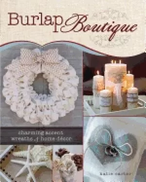 Image of burlap boutique charming accent wreaths and home decor