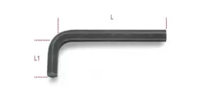 Image of Beta Tools 96 AS 1/16" Offset Hexagon Key Wrench Burnished 000960702