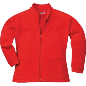 Image of Portwest Ladies Aran Fleece Red 2XL