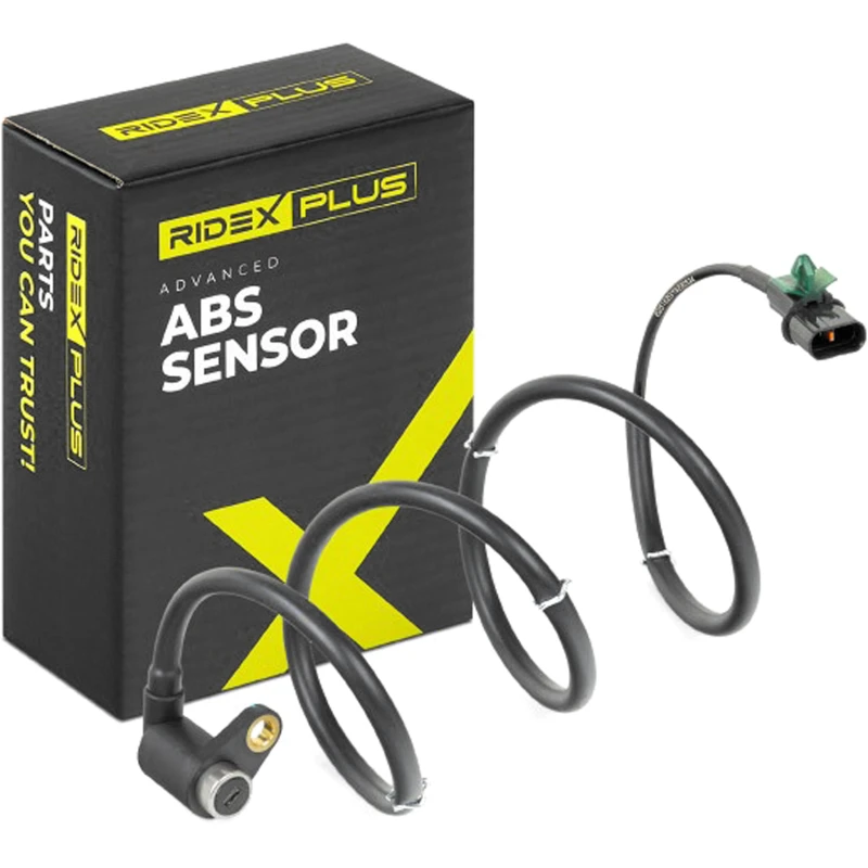Image of RIDEX PLUS 412W0667P ABS Sensor Rear Axle both sides, with cable Sensor,wheel speed (412)