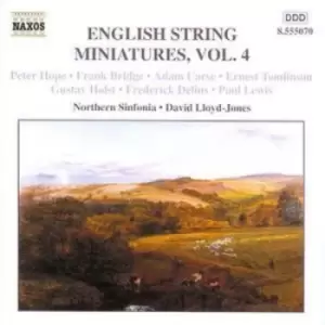 Image of English String Miniatures Vol 4 Lloyd-jones by Various Composers CD Album