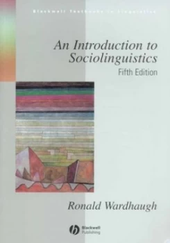 Image of An Introduction to Sociolinguistics by Ronald Wardhaugh Book