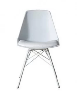 image of Hudson Living Finchley Set Of 4 Dining Chairs - White