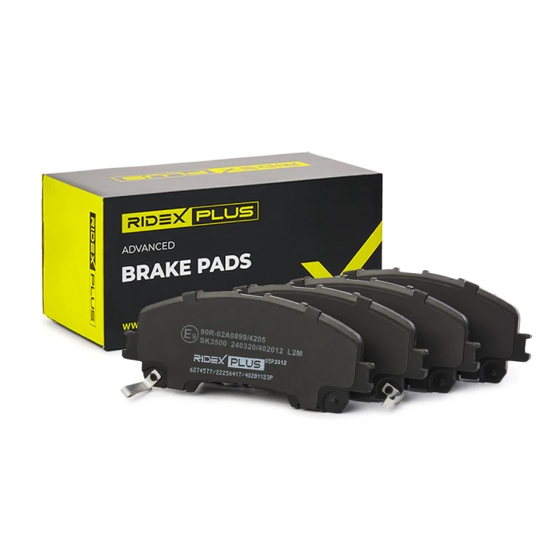 Image of RIDEX PLUS Brake pad set RIDEX PLUS 402B1123P
