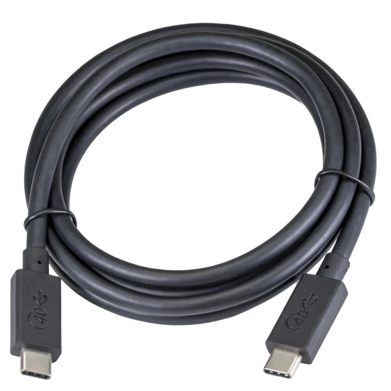 Image of Cablenet Cablenet 40-4415 USB cable USB4 Gen 3x2 1.5 m USB C Black 40-4415