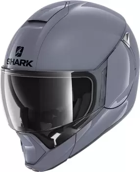 Image of Shark Evojet Blank Helmet, grey, Size L, grey, Size L