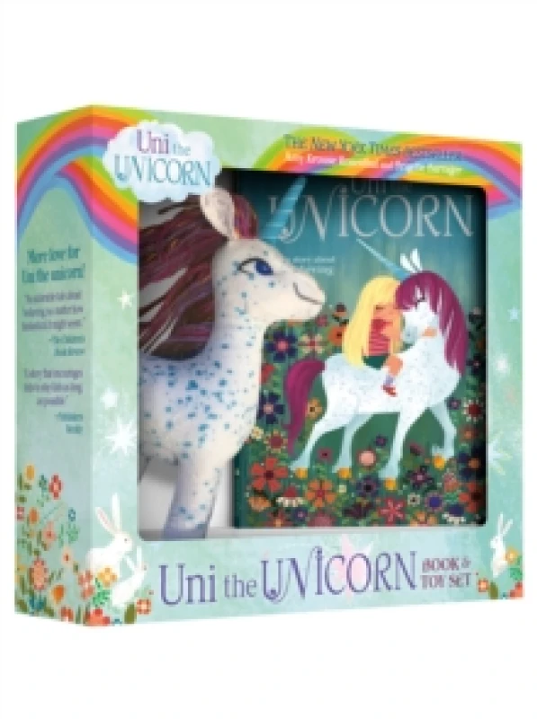 Image of Brigette Barrager Uni the Unicorn Book and Toy Set Book Multi unisex