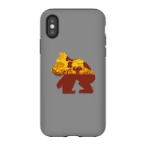 image of Nintendo Donkey Kong Silhouette Mangrove Phone Case - iPhone X - Tough Case - Gloss