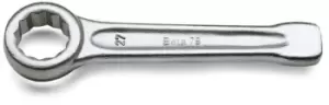 Image of Beta Tools 78 100 Metric Ring Slogging Spanner / Wrench 100mm 000780100