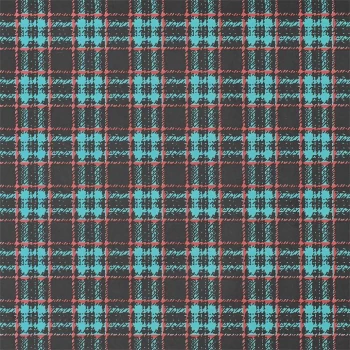 image of The Unique Paper Company Jolly Xmas Wrap - Tartan Blue