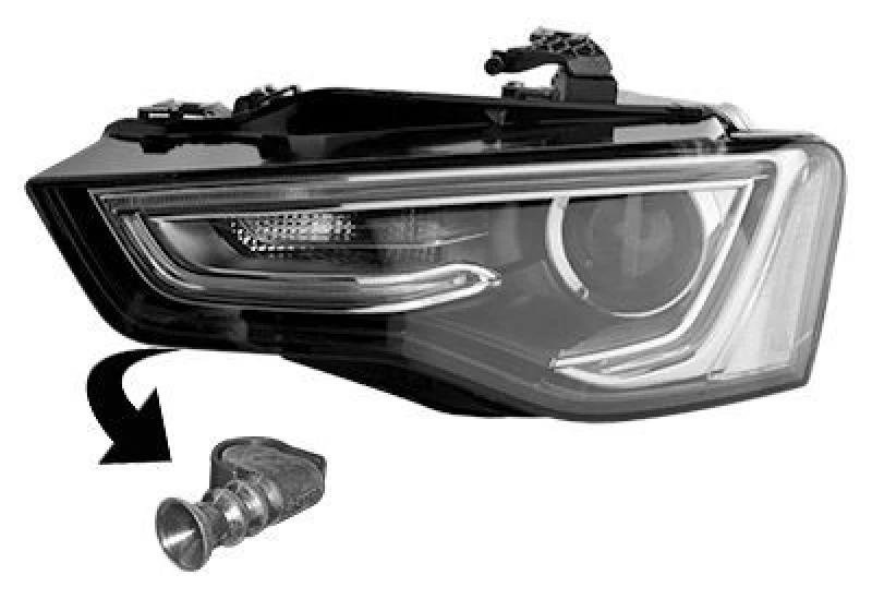 Image of VAN WEZEL Headlight VAN WEZEL 0384981