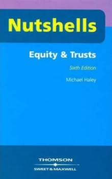 Image of Equity and Trusts in a Nutshell by Michael a Haley and Angela Sydenham Book