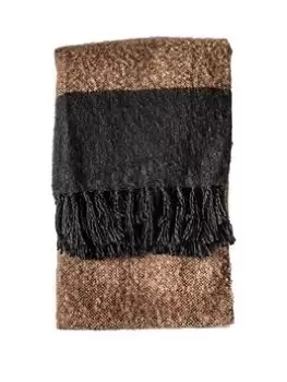 Image of Gallery Tonal Faux Mohair Throw