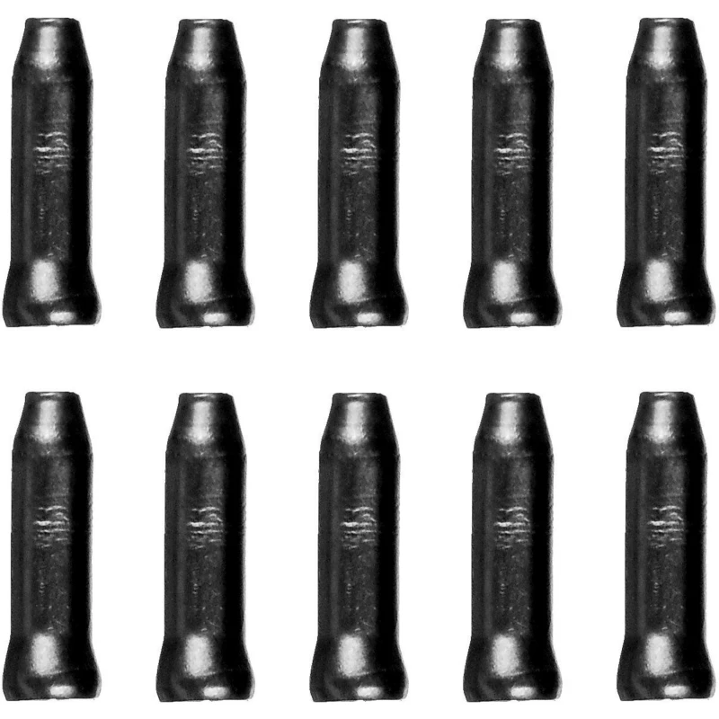 Image of LifeLine Cable Ends x10 - Black One Size