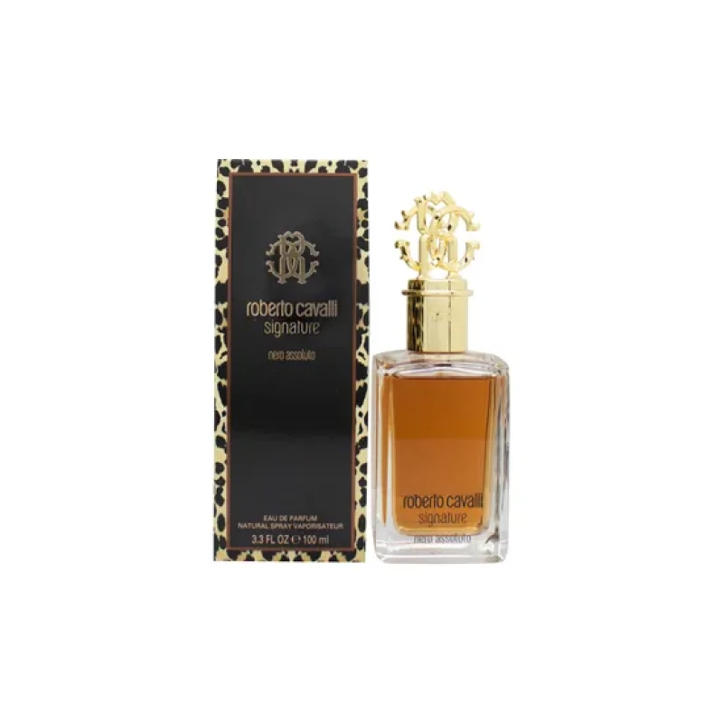 Image of Roberto Cavalli Nero Assoluto eau de parfum new design For Her 100ml