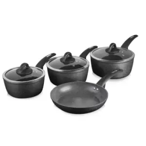 Image of Tower 4 Piece Cerastone Cookware Set Graphite