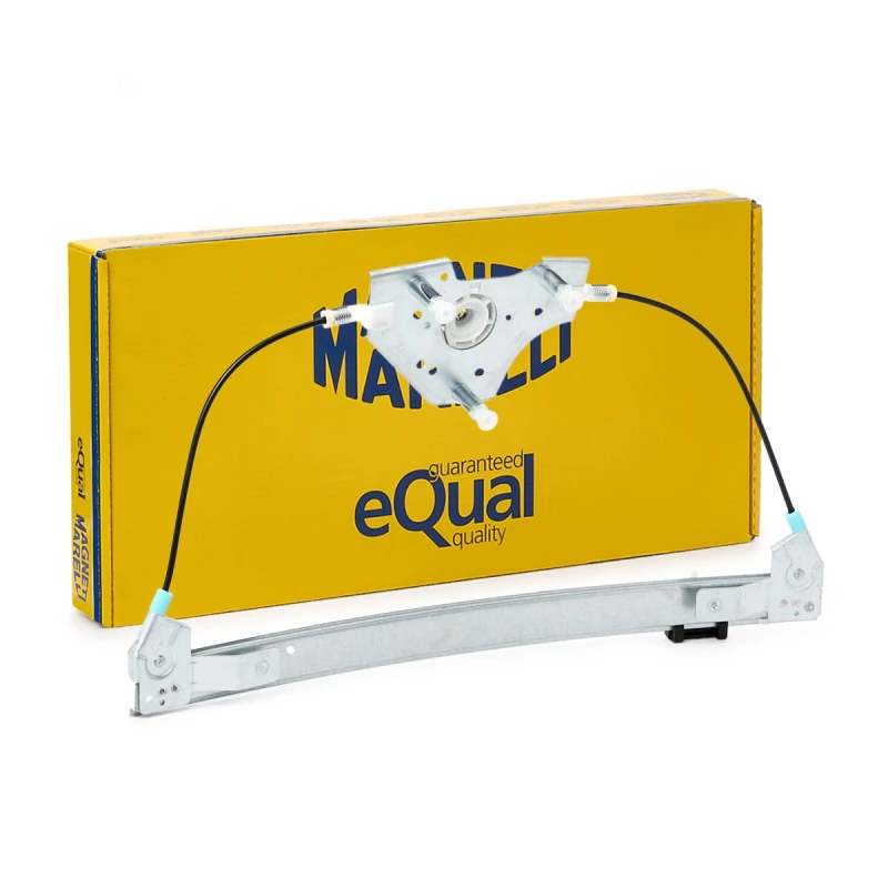 Image of MAGNETI MARELLI 350103170243 Window regulator Left Front, Operating Mode: Electric, without electric motor Window Winder (1561)