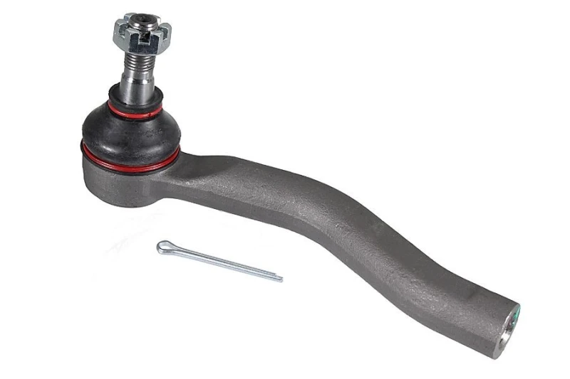 Image of METZGER 54031901 Track rod end COMPETENCE KIT, Front Axle Left, with crown nut Tie Rod End (914)