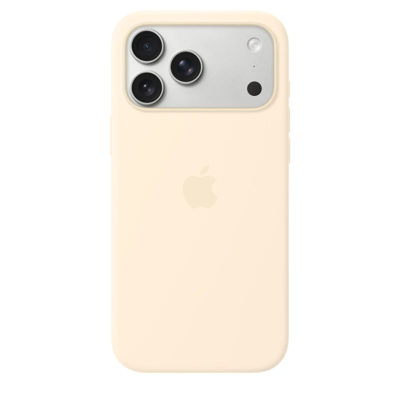 Image of Apple iPhone 17 Pro Max Silicone Case with MagSafe - Vanilla MHW54ZM/A