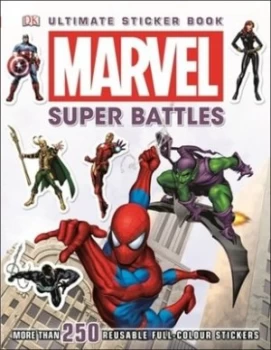 Image of Marvel Super Battles Ultimate Sticker Book by Simon Beecroft Paperback