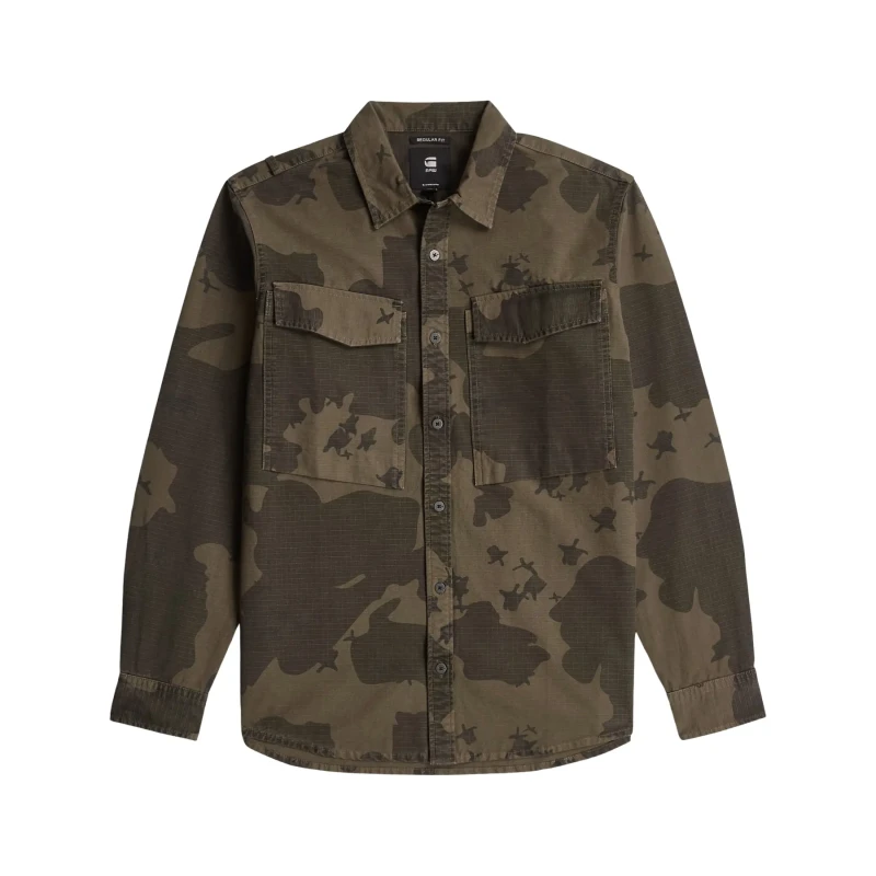 Image of G-Star Regular Cargo Shirt G-Star Multicolore Male S