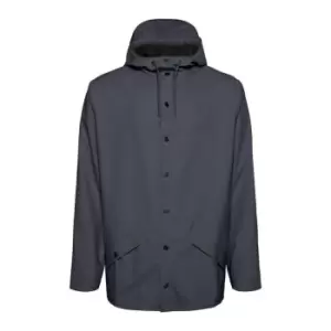Image of Rains Hooded Jacket - Grey
