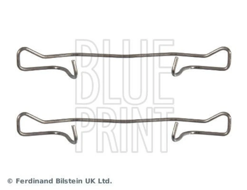Image of Blue PRINT Brake pad fitting kit Blue PRINT ADBP480000