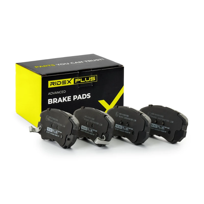Image of RIDEX PLUS Brake pad set RIDEX PLUS 402B0177P