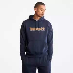 Timberland Wind, Water, Earth, And Sky Hoodie For Men In Navy, Size S