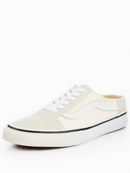 Image of Vans Old Skool Mule White Size 3 Women