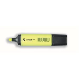 Image of 5 Star Office Highlighters Chisel Tip 1 5mm Line Yellow Pack of 144 Bulk Pack January December 2019