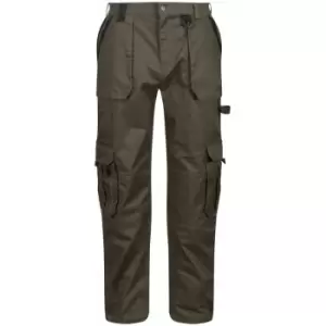 Image of Mens Pro Utility Work Trousers (34R) (Khaki) - Regatta
