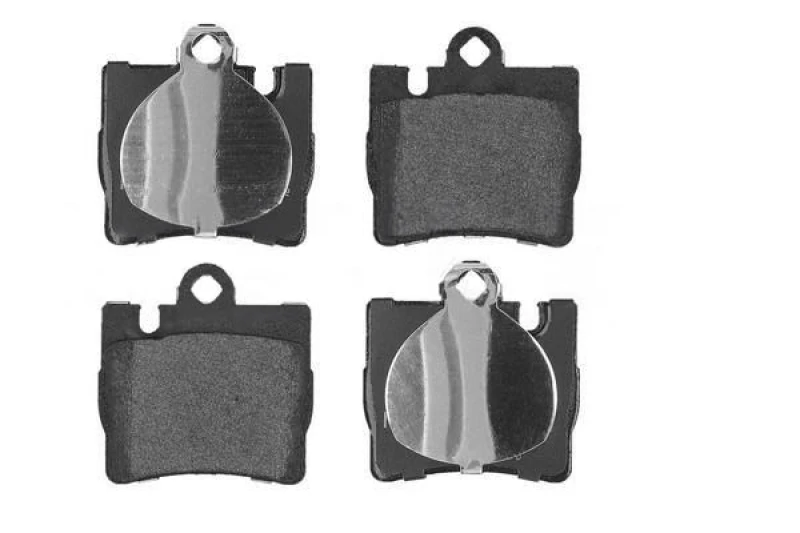 Image of MEYLE 025 230 7815 Brake pad set Rear Axle, prepared for wear warning indicator, Original Quality, with anti-squeak plate Brake Pad Set,disc brake (4