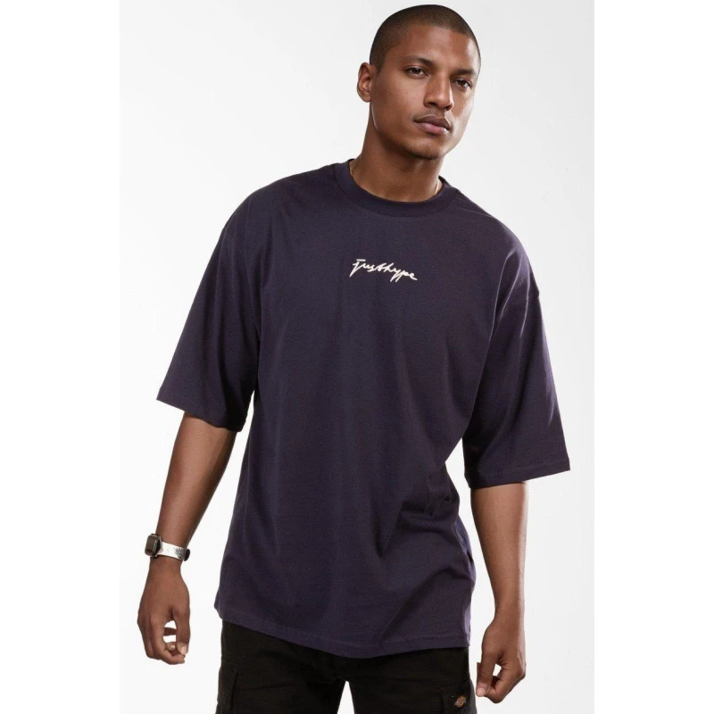 Image of Hype Oversizd TShirt - Blue Blue S