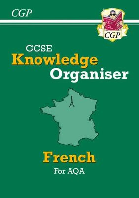 Image of CGP Books GCSE French AQA Knowledge Organiser (For exams in 2025) Paperback Book Multi