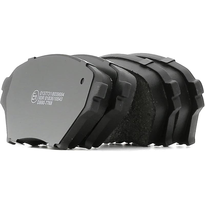Image of STARK SKBP-0011453 Brake pad set Front Axle, excl. wear warning contact, with anti-squeak plate Brake Pad Set,disc brake (402)