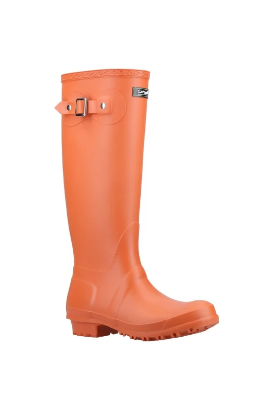 Image of Cotswold Womens Sandringham Original Tall Wellington Boots - UK 6 Orange female PS2916PUM6