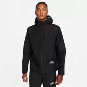 Image of Nike Trail Gore-Tex Mens Running Jacket - Black