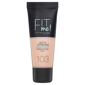 image of Maybelline Fit Me Matte Pure Ivory 103