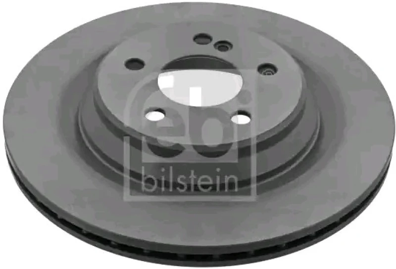 Image of FEBI BILSTEIN 43934 Brake disc Rear Axle, internally vented, Coated, High-carbon Brake Disc (82)