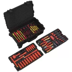 image of Sealey AK7939 1000V Insulated Tool Kit 1/2"Sq Drive 49pc