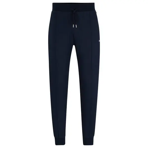 image of Boss Tracksuit Pants 10166548 24 Closed Hem Fleece Jogging Bottoms Small Blue 48171818350