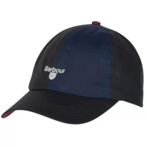 Image of Barbour Laytham Sports Cap Navy/Lobster Red/Stone One Size