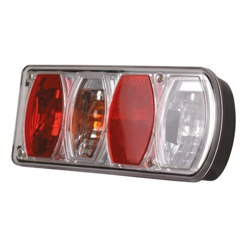 Image of CARPOINT 0413977 Rear light Right Rear, P21W, with bulbs Combination Rearlight (391)