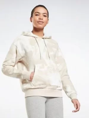 Image of Reebok Myt Tie-dyed Hoodie, Black, Size L, Women